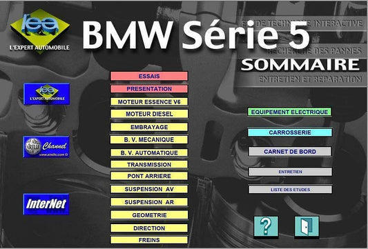 Revue technique BMW série 5 E39 { {{ Docautomoto }}