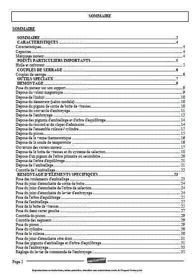 Manuel de réparation moteur Minarelli AM6 { {{ Docautomoto }}