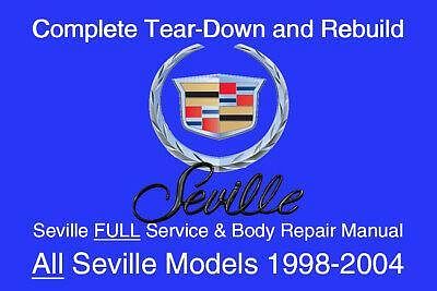 Manuel d'atelier Cadillac Seville SLS et STS 1998 2004 { {{ Docautomoto }}
