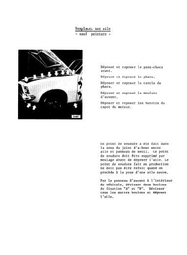 Manuel d'atelier Opel Commodore B Rekord D { {{ Docautomoto }}