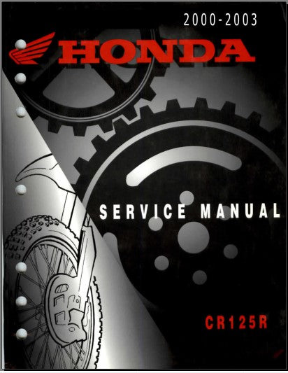 manuel de réparation Honda Cr 125 2000 2003 { {{ Docautomoto }}