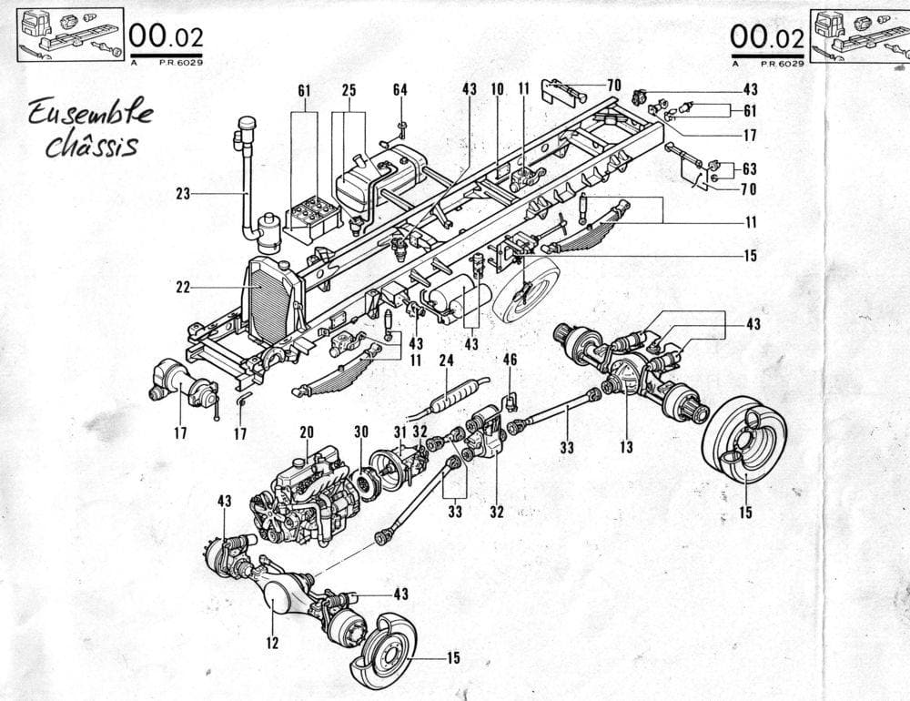 Manuels d'atelier Saviem SM8 4x4 ( RVI TRM 4000) { {{ Docautomoto }}