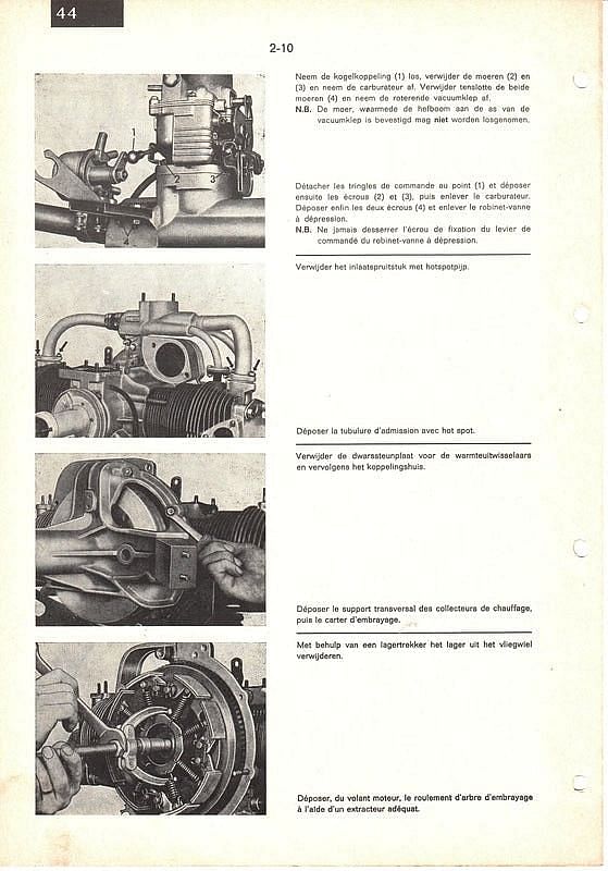 manuel d'atelier Daf 44 { {{ Docautomoto }}