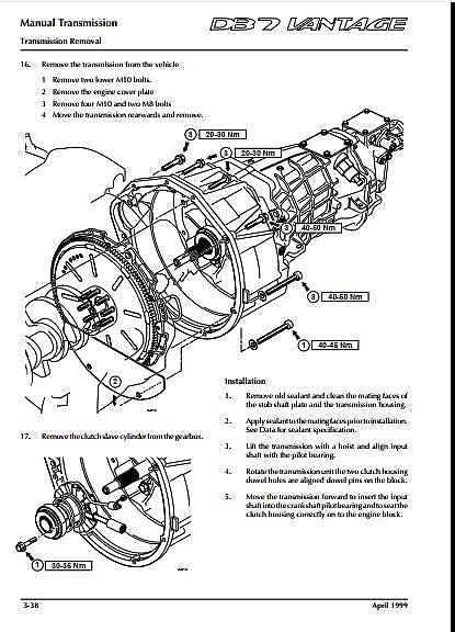 manuel d'atelier Aston Martin DB7 Vantage V12 { {{ Docautomoto }}