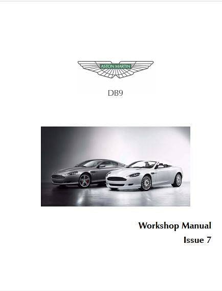 Manuel d'atelier Aston Martin DB9 { {{ Docautomoto }}