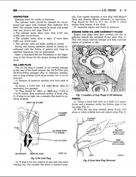 Manuel d'atelier Dodge Ram 95 dont le V10 { {{ Docautomoto }}