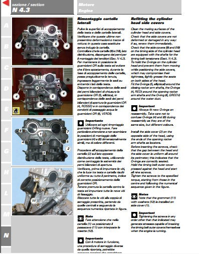 Manuel d'atelier Ducati 749 749 S 2007 Docautomoto
