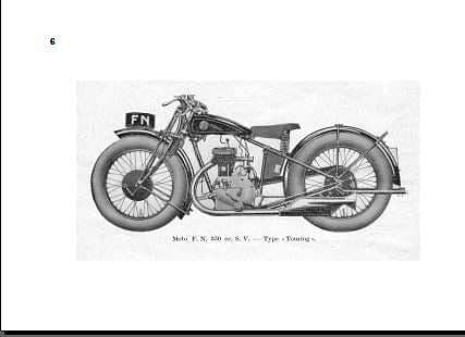 manuel d'entretien FN 350 Type 70 { {{ Docautomoto }}