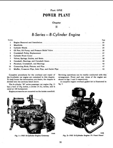 Manuel d'atelier Ford 49 50 51 { {{ Docautomoto }}