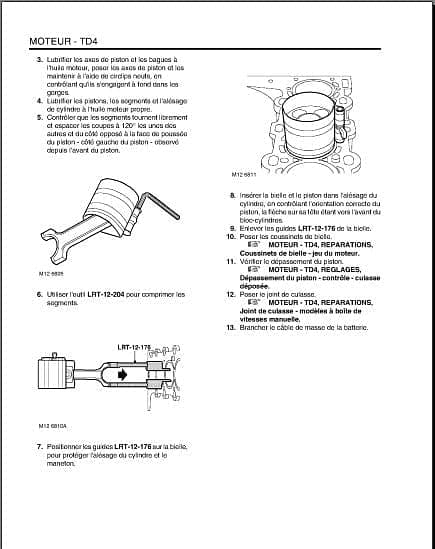 Manuel d'atelier Land Rover Freelander 1 { {{ Docautomoto }}