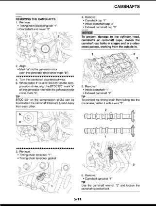 manuel d'atelier Yamaha FZ 09 2014 { {{ Docautomoto }}