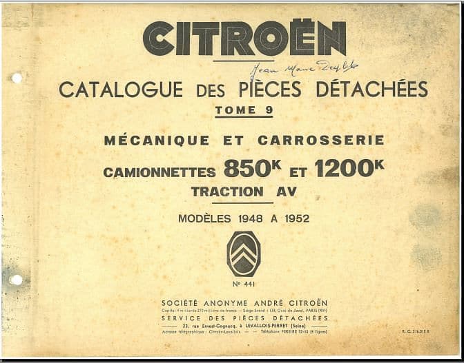 Manuels d'atelier Citroën HY { {{ Docautomoto }}