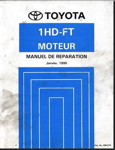 manuel d'atelier français Toyota Land Cruiser HDJ 80 { {{ Docautomoto }}