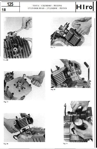 manuel d'atelier moteur Hiro 125 { {{ Docautomoto }}