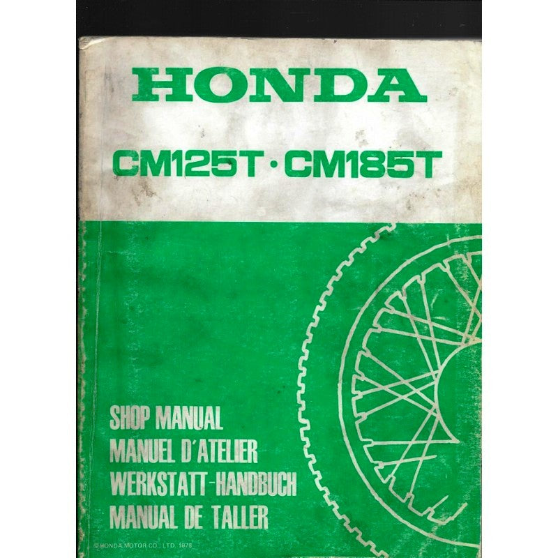 Manuel d'atelier Honda 125 CM { {{ Docautomoto }}