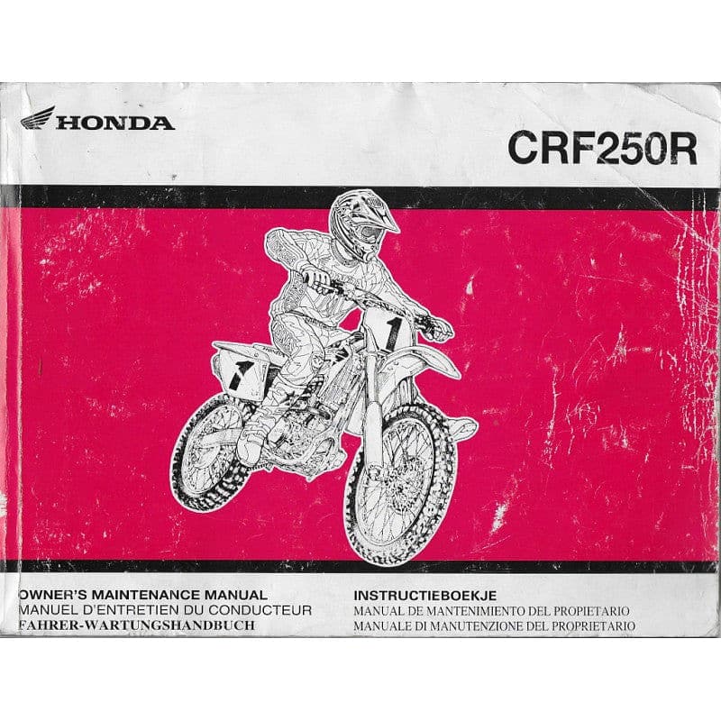Manuel d'atelier Honda 250 CRF 2002 2004 { {{ Docautomoto }}