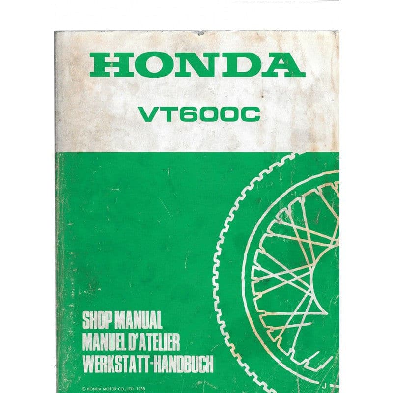 Manuel d'atelier Honda VT 600 Shadow { {{ Docautomoto }}