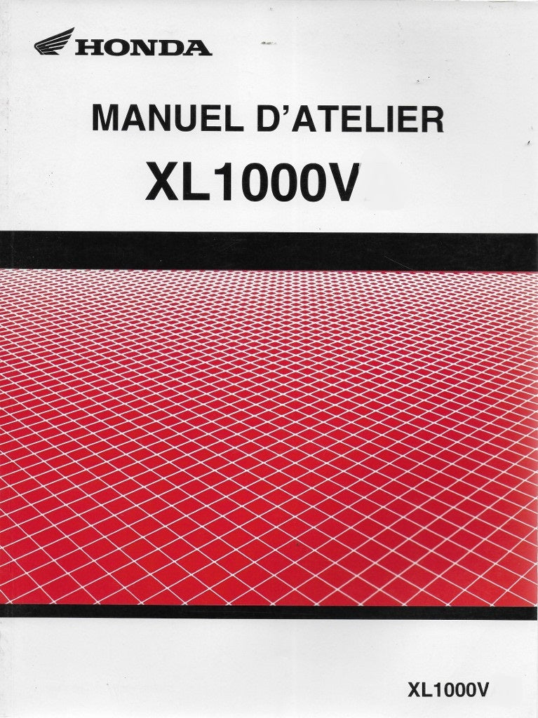 Manuel d'atelier Honda 1000 varadero 2003 { {{ Docautomoto }}