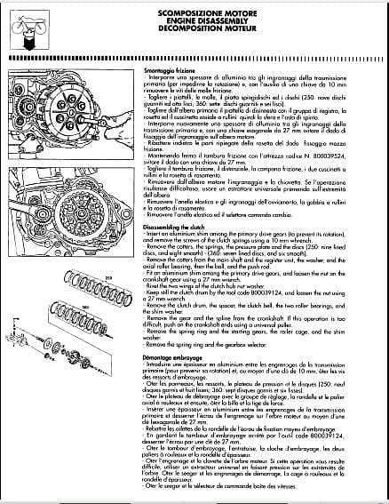 manuel d'atelier Husqvarna CR WR 250 360 1999 { {{ Docautomoto }}