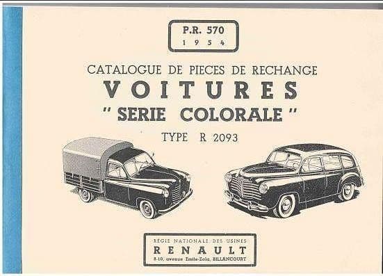 Manuels d'atelier Renault Frégate et Colorale { {{ Docautomoto }}