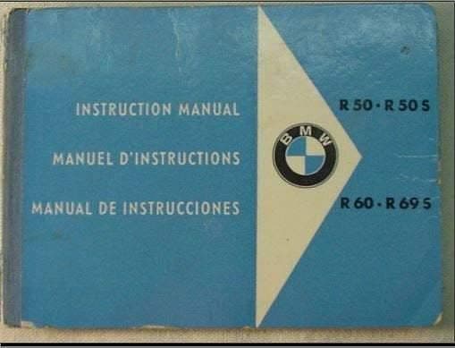 Manuels d'atelier BMW R50 R60 R69 S { {{ Docautomoto }}