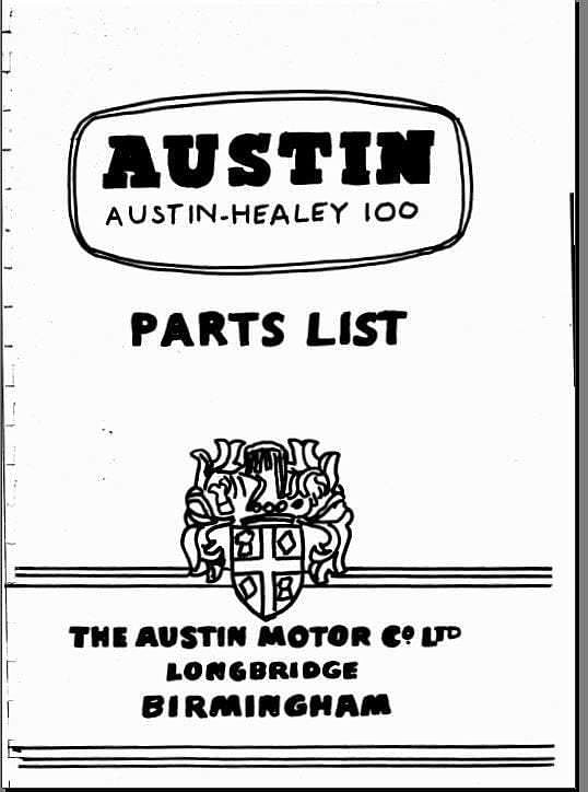 Manuels d'atelier Austin Healey 3000 en français { {{ Docautomoto }}