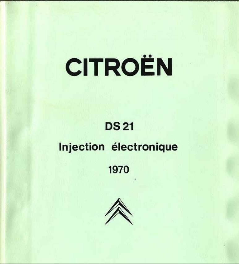 manuels d'atelier Citroën DS 21 DS 20 DS23 1966 à 1975 { {{ Docautomoto }}