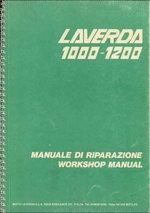 Manuel d'atelier Laverda 1000 1200 3cylindres { {{ Docautomoto }}