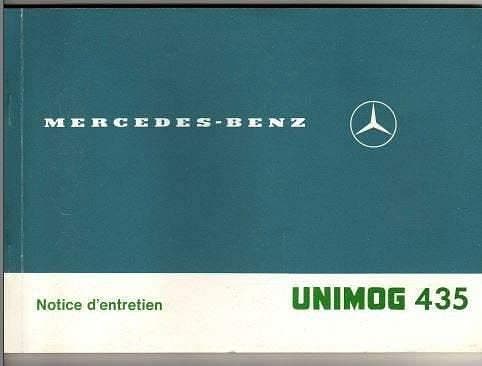 Manuels d'atelier Mercedes unimog 404 en français { {{ Docautomoto }}