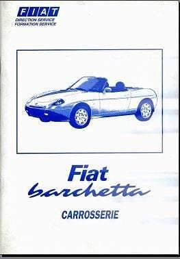 Manuel d'atelier Fiat Barchetta en français 750 pages { {{ Docautomoto }}