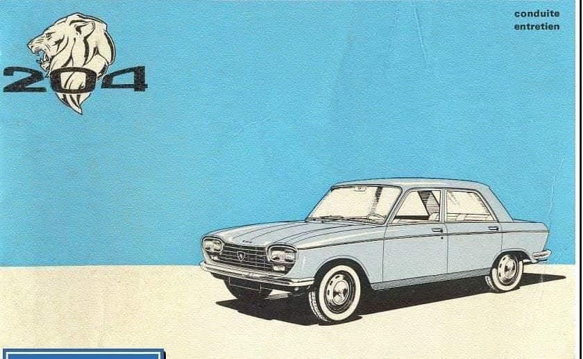 Manuels d'atelier Peugeot 204 et 304 { {{ Docautomoto }}