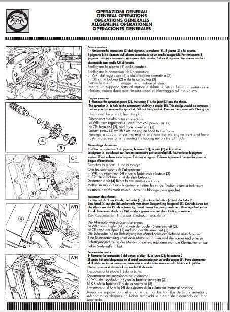 Manuel d'atelier Husqvarna 125 2008 { {{ Docautomoto }}