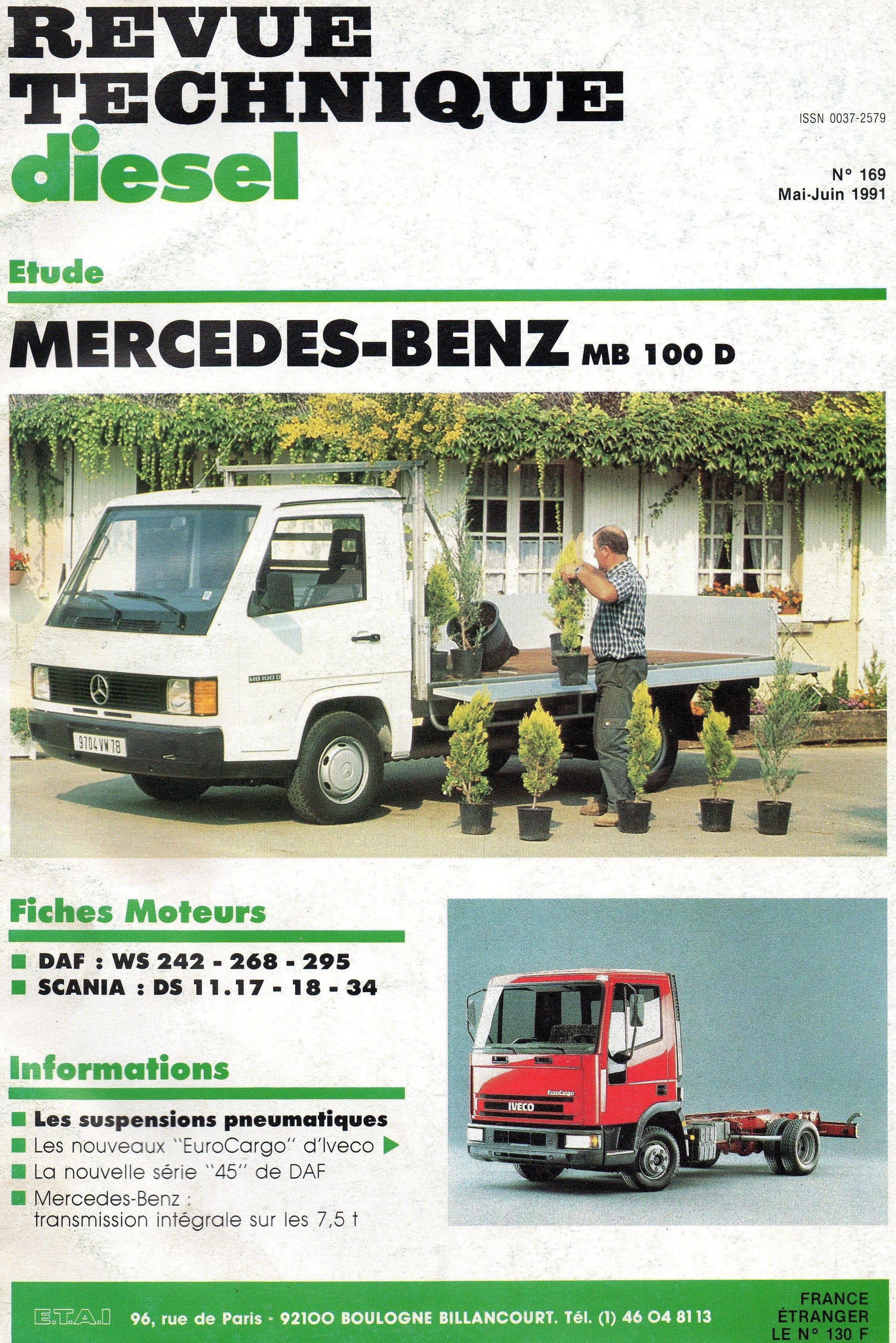 Manuels de réparation Mercedes MB 100 { {{ Docautomoto }}