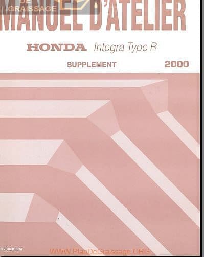 manuels d'atelier Honda Integra 98 99 2000 { {{ Docautomoto }}