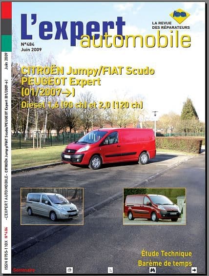 Revue technique Peugeot Expert Citroën Jumpy Fiat Scudo { {{ Docautomoto }}
