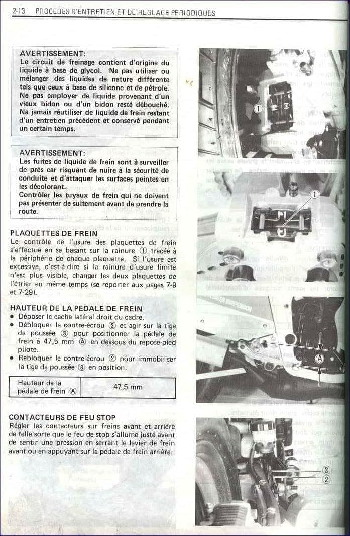 Manuel d'atelier Suzuki 500 RG en Français { {{ Docautomoto }}