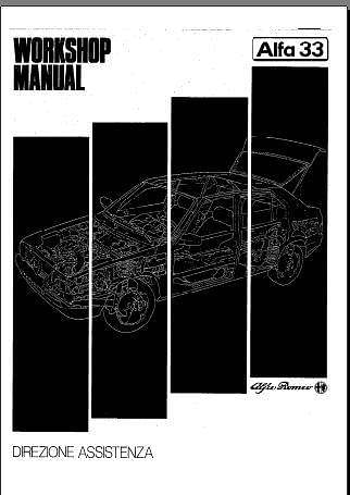 Manuel d'atelier Alfa Roméo 33 toutes versions { {{ Docautomoto }}