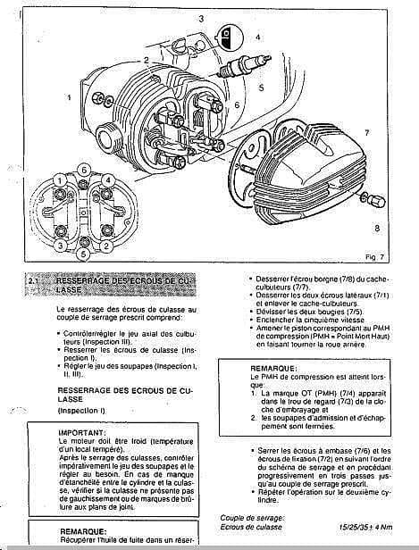manuel d'atelier BMW R 100 RS et série 7 { {{ Docautomoto }}