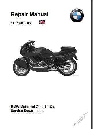 manuel d'atelier BMW K1 K100 rs { {{ Docautomoto }}