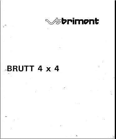 manuel d'atelier Brimont Brutt 4x4 { {{ Docautomoto }}