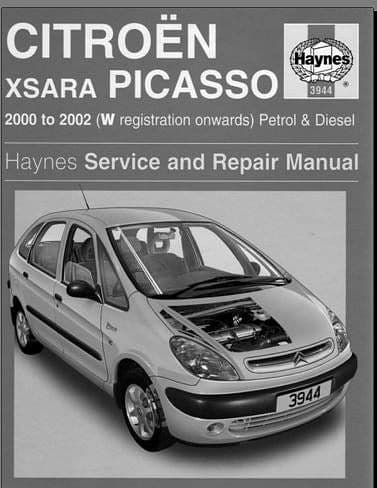 manuels d'atelier Citroën Xsara et Picasso { {{ Docautomoto }}