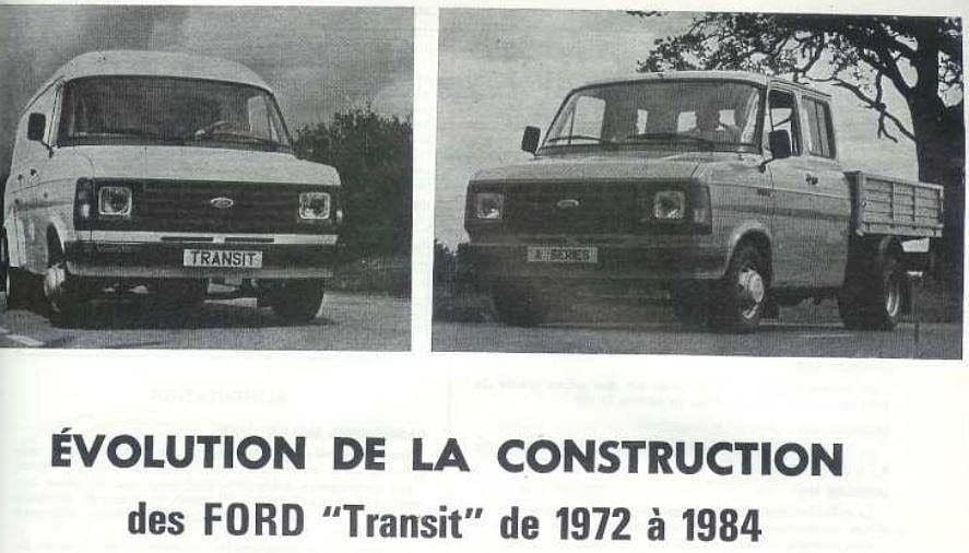 Revue technique Ford Transit 1 et 2 { {{ Docautomoto }}