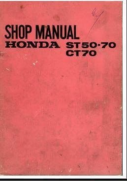 Manuels d'atelier Honda Dax 50 70 français anglais { {{ Docautomoto }}