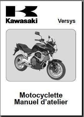Manuel d'atelier Kawasaki 650 versys en français { {{ Docautomoto }}