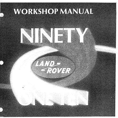 Manuel d'atelier Land Rover 90 110 130 { {{ Docautomoto }}