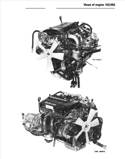 Manuel d'atelier Mercedes 190 W201 { {{ Docautomoto }}