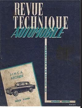 Manuels d'atelier Simca Aronde 1957 et 1959 { {{ Docautomoto }}