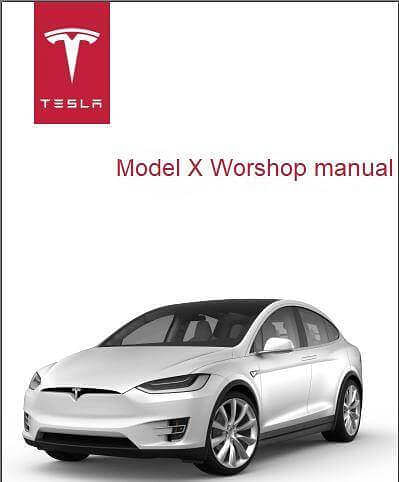 Manuel d atelier Tesla Model X { {{ Docautomoto }}