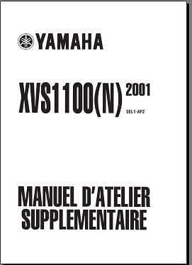 Manuel d'atelier yamaha 1100 XVS { {{ Docautomoto }}