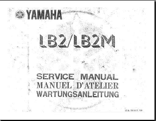 Manuel d'atelier Yamaha Chappy Docautomoto